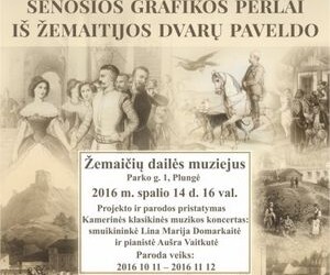 Paroda „Senosios grafikos perlai iš Žemaitijos dvarų paveldo“