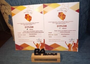 Šilalės kultūros centro šokėjai – tarptautinio konkurso prizininkai