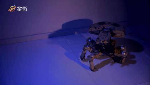 „Mokslo sriuba“: lietuvis filme matytą robotą pavertė realybe