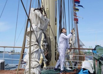 Pratęsta buriavimo praktikantų  registracija atrankai „The Tall Ships races 2017“ burlaivių įgulas