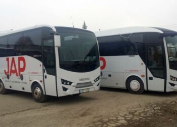 Joniškio autobusų parke – du nauji autobusai