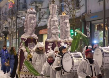 Trijų Karalių eisena Šiauliuose