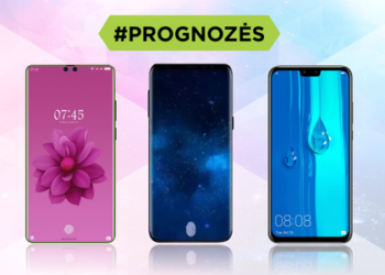 TOP laukiamiausi 2019 m. išmanieji telefonai
