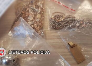 Pavogtas auksas klaipėdiečiui laimės neatnešė – įtariamasis suimtas mėnesiui (video)