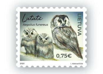 Išleidžiamas pašto ženklas, skirtas paslaptingiausiam Lietuvos paukščiui