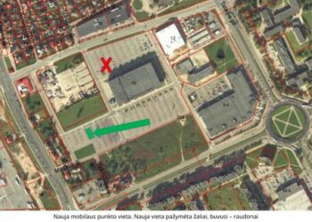 Nauja mobilaus punkto vieta Klaipėda