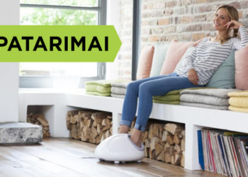 Patarimai, kaip išsirinkti pėdų masažuoklį