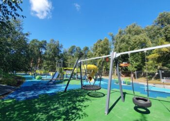 Klaipėdoje vaikų žaidimų aikštelė