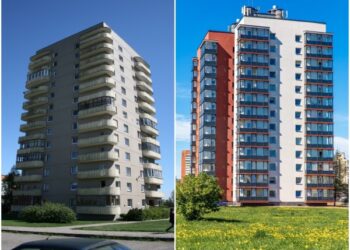 Energiją taupys ir daugiaaukštis Vingio gatvėje: namą renovavo savivaldybė