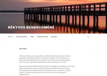 Rėkyvos bendruomenės nariai buriasi naujoje interneto svetainėje