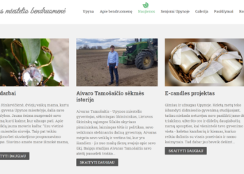 Upynos miestelio bendruomenės nariai skaitmeninėje erdvėje savo istorijomis įkvepia kitus