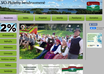 Platelių bendruomenė buria narius skaitmeninėje erdvėje
