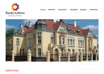 Šiaulių kultūros bendruomenės internetinė svetainė skb.lt