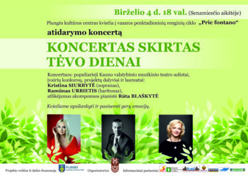 tėvo dienos koncertas Plungėje