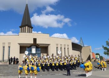 Mažeikiuose XVI žemaičių dūdų šventė nuaidėjo su trenksmu