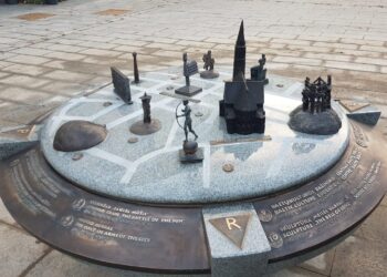 Šiaulių „Gaidžio“ laikrodžio aikštėje – naujas mieste esančių saulės objektų žemėlapis