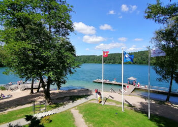 Mėlynoji vėliava – ir dviems saugomose teritorijose esantiems paplūdimiams