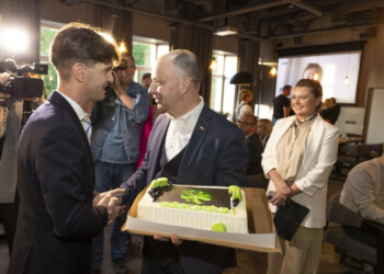 Ignas Vėgėlė ir Aurelijus Veryga