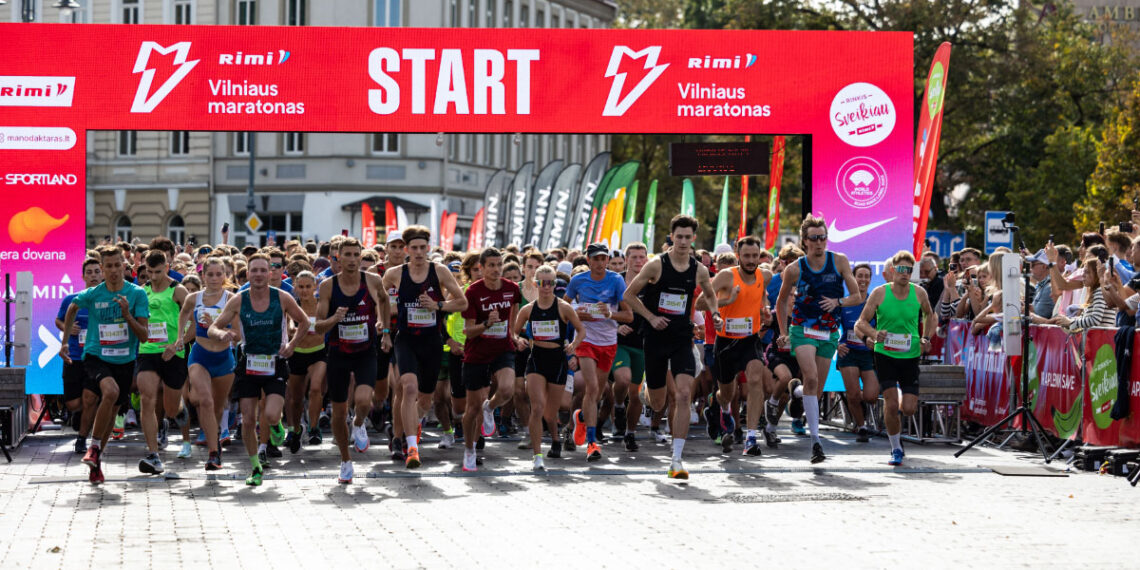 Vilniaus Rimi maratonas paskutinis podiumas