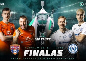 FK „Banga“ LFF taurės finale