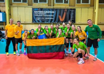 Lietuvos tinklininkių žygis Lenkijoje vainikuotas sidabro medaliais