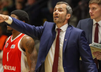 Mažeikių klubo trenerio poste V. Šeškų keičia M. Kiltinavičius