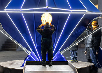 Įspūdinga instaliacija kelionę užbaigia Šiauliuose