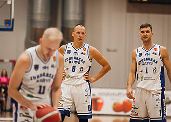 „Jurbarkas-Karys-Manvesta“ dramatiškai nutraukė „Olimpo“ pergalių seriją