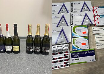 Demaskuoti nelegalūs vaistų ir alkoholio prekeiviai