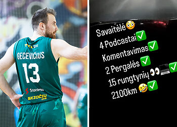 Gecevičius – apie turėtus lūkesčius, „Telšių“ skaudulį ir mintis dėl kito sezono