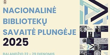 Nacionalinės Lietuvos bibliotekų savaitė Plungėje