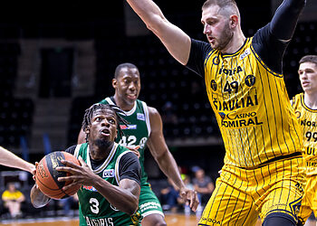 V. Pauliukėno pagerbimo mače šiauliečiai tik pabaigoje pripažino „Žalgirio“ pranašumą