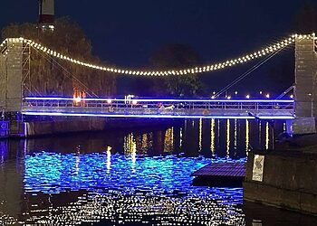 Pėsčiųjų pamėgtas tiltas Danės krantus jungs iki pat rudens