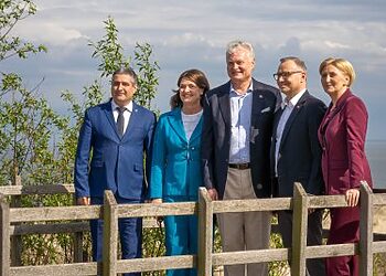 Neringoje viešėjo Lietuvos ir Lenkijos Prezidentai