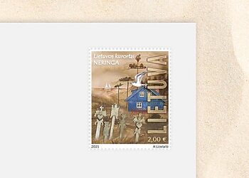 Neringa įamžinta pašto ženkle