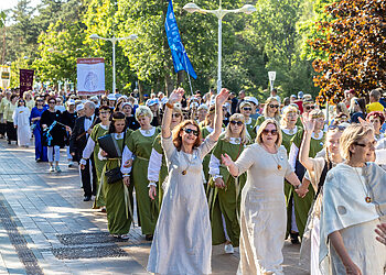 Birželio 7-8 dienomis – chorų šventė jūros tema Palangoje
