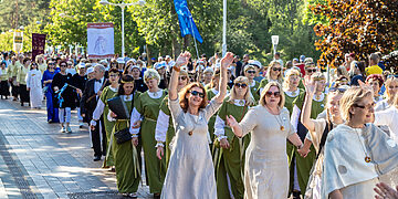 Birželio 7-8 dienomis – chorų šventė jūros tema Palangoje