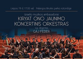 Izraelio jaunimo koncertinis orkestras atvyksta į Palangą