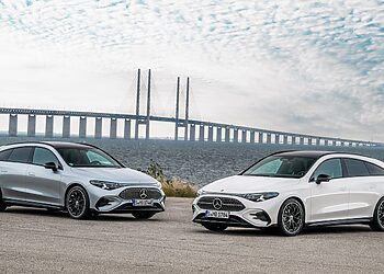 „Mercedes-Benz“ pristato pirmąjį savo visiškai elektrinį „Shooting Brake“ modelį – CLA