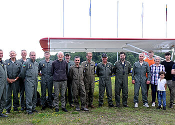 Mažeikiuose – ANBO eskadrilės lėktuvai