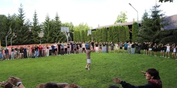 Raseinių rajone – antrosios paties jaunimo organizuotos stovyklos atidarymas