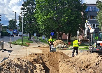 „Litesko“ pradėjo reikšmingą Kelmės šilumos tinklų atnaujinimo projektą