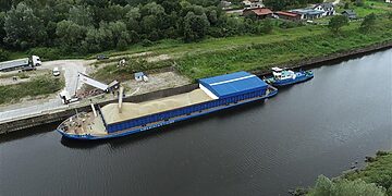 Pasiektas rekordinis lietuviškų grūdų krovinys Nemune – 1250 tonų