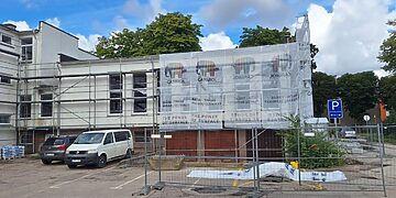 Kretingoje pradedamas tvarkyti savivaldybės administracinis pastatas