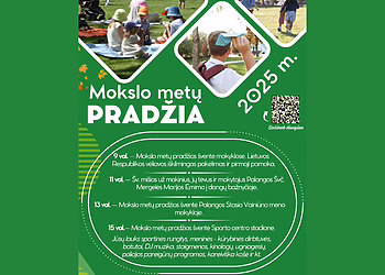 Palanga kviečia į Mokslo metų pradžios šventę