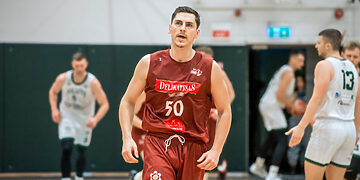 „Jurbarko-Kario-Manvesta“ puolėjų grandį stiprina dominavęs Balčiūnas