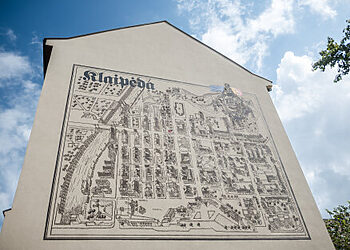 Dovana Klaipėdai – atnaujintas pano „Senamiesčio planas”