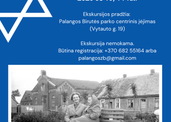 Ekskursija „Palangos žydų paveldo pėdsakais“