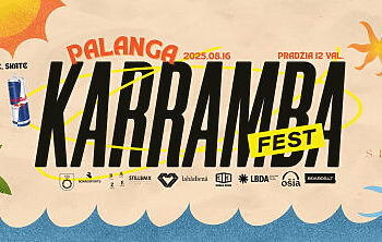 Rugpjūčio 16 d. Palangoje karaliaus ekstremalioji „Karamba“