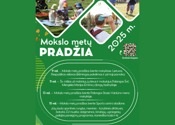 Palanga kviečia į Mokslo metų pradžios šventę